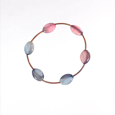 Two-tone Agate Bracelet